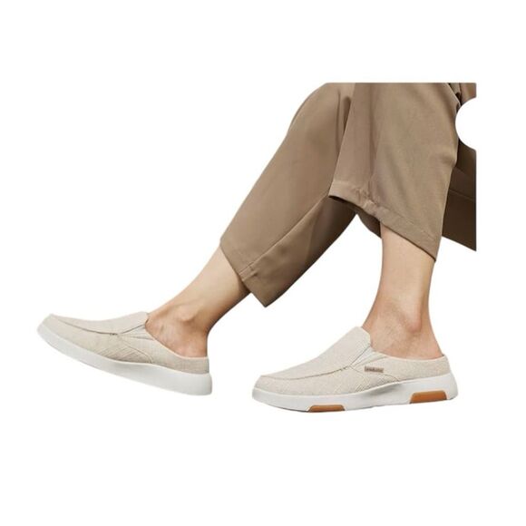 OrthoComfoot Orthopedic Slip-On Loafers Walking Shoes, Beige, EU41 US9.5 NWT - Picture 2 of 13